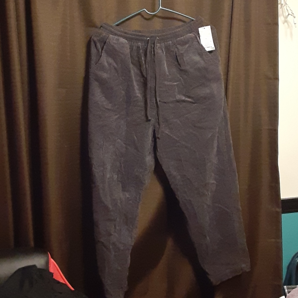 Stretchy corduroy pants